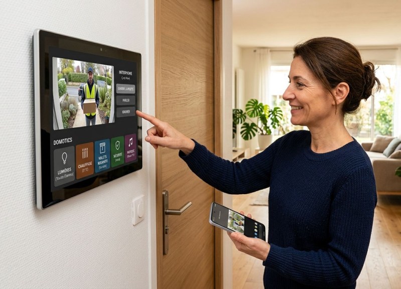 Iterphone connecté piloté depuis un smartphone
